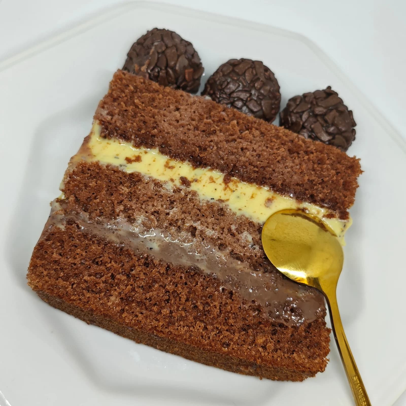 Maracujá com brigadeiro