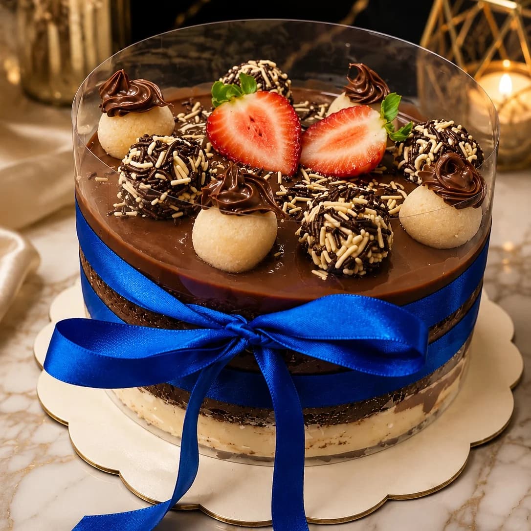 Ninho com Brigadeiro