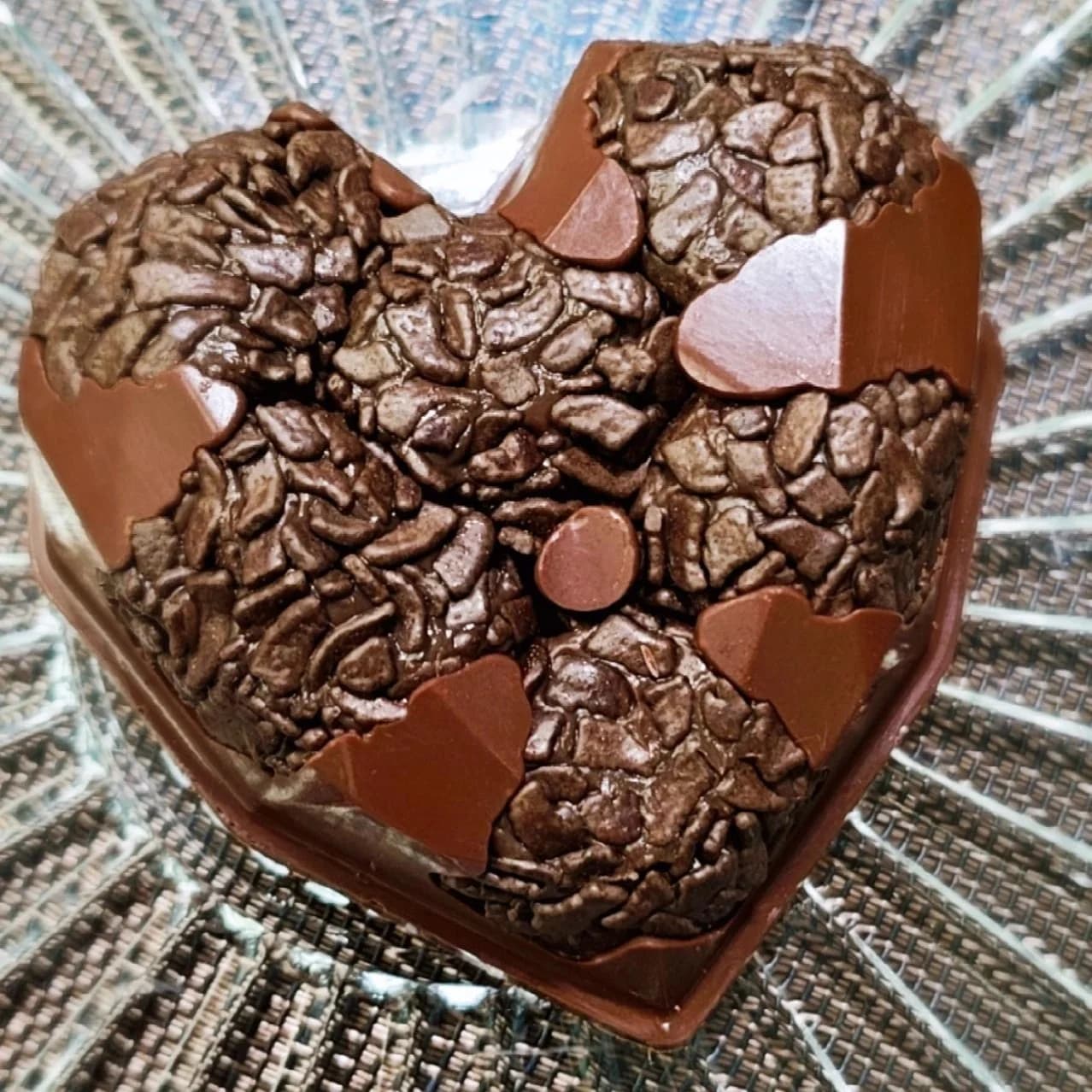 Coração de brigadeiro 🤎💖